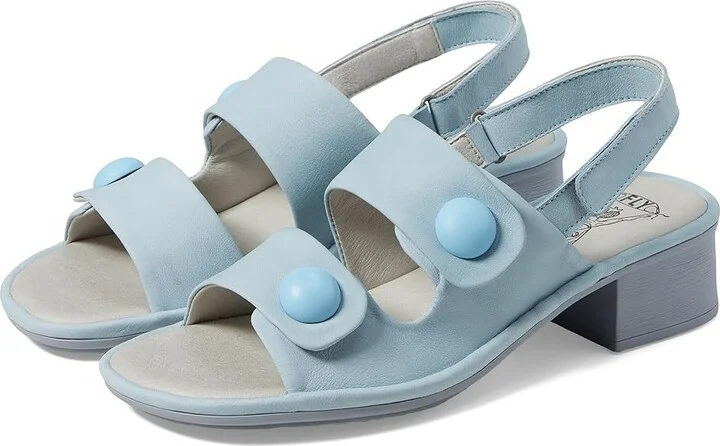 FLY LONDON EBLA489FLY Women's Shoes Sky Blue Cupido : EU 36 (US Women's 5.5-6) M, Leather