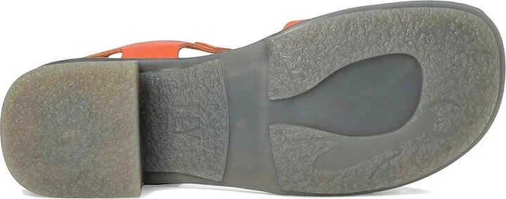 FLY LONDON EBLI238FLY Women's Sandals Scarlet/Nat : EU 40 (US Women's 9-9.5) M, Leather - Image 3