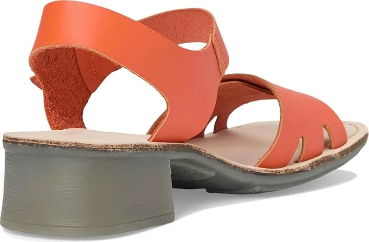 FLY LONDON EBLI238FLY Women's Sandals Scarlet/Nat : EU 40 (US Women's 9-9.5) M, Leather - Image 4