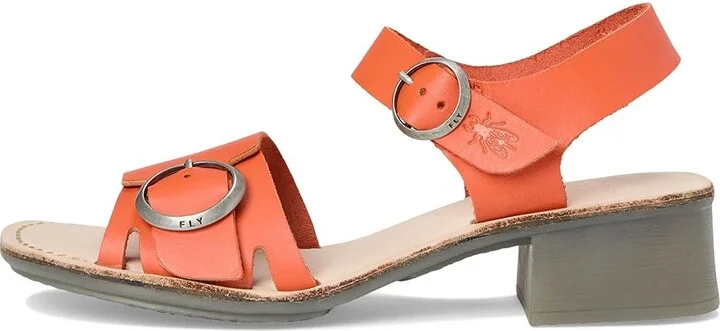 FLY LONDON EBLI238FLY Women's Sandals Scarlet/Nat : EU 40 (US Women's 9-9.5) M, Leather - Image 6