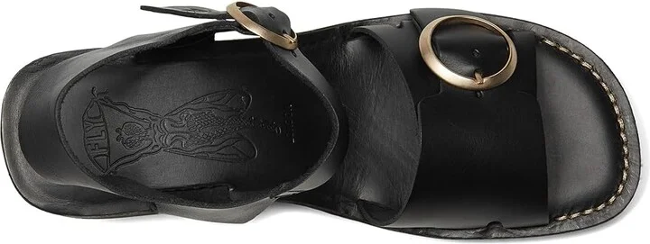 FLY LONDON EBLI238FLY Women's Sandals Scarlet/Nat : EU 40 (US Women's 9-9.5) M, Leather - Image 8