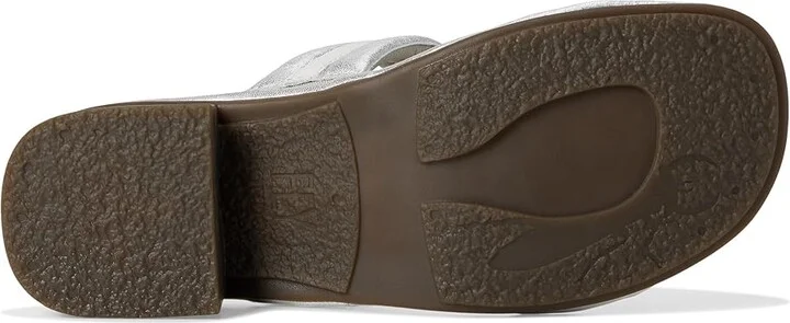 FLY LONDON EITY580FLY Women's Sandals Silver/White : EU 38 (US Women's 7.5-8) M, Leather/Rubber - Image 3