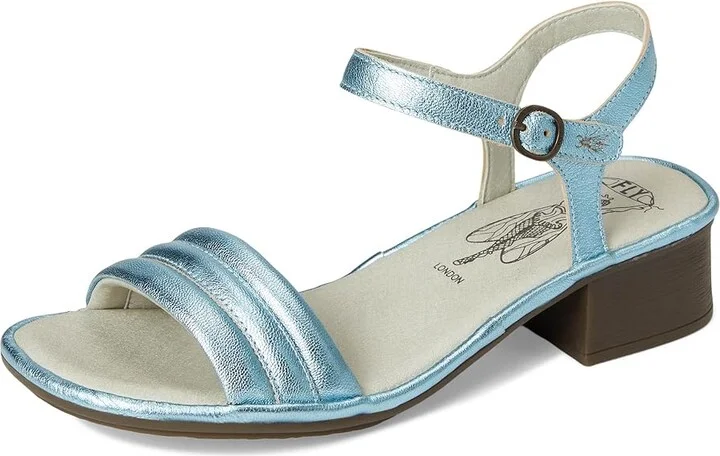 FLY LONDON EIVA567FLY Women's Sandals Sea : EU 36 (US Women's 5.5-6) M, Leather - Image 5