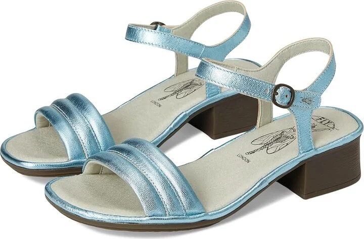 FLY LONDON EIVA567FLY Women's Sandals Sea : EU 36 (US Women's 5.5-6) M, Leather
