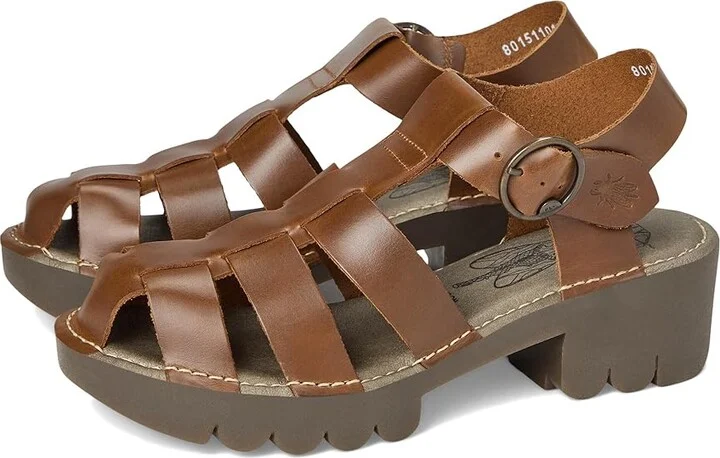 FLY LONDON EMME511FLY Women's Shoes Camel : EU 39 (US Women's 8-8.5) M, Leather