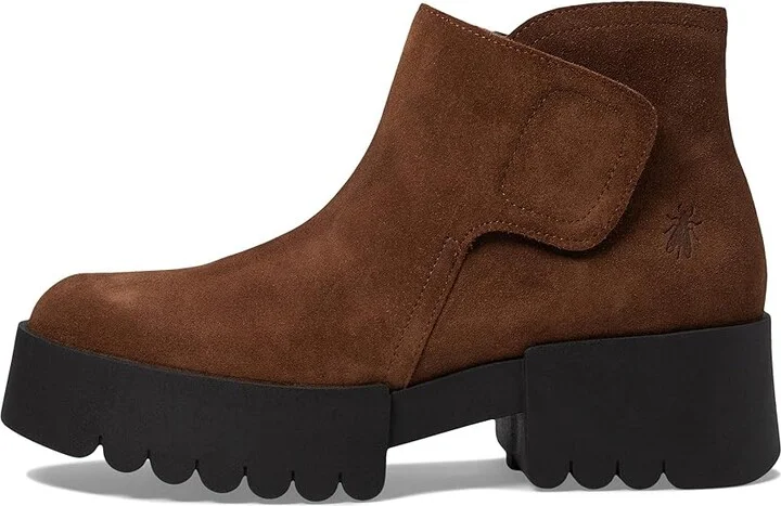 FLY LONDON ENDO006FLY Women's Shoes Camel Oil Suede : EU 38 (US Women's 7.5-8) M, Leather - Image 5