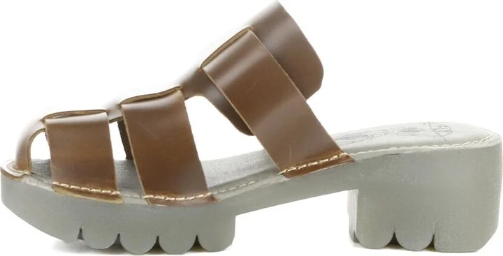 Fly London Envy Leather Sandal - Image 2