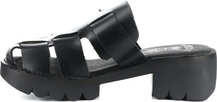 Fly London Envy Leather Sandal - Image 2