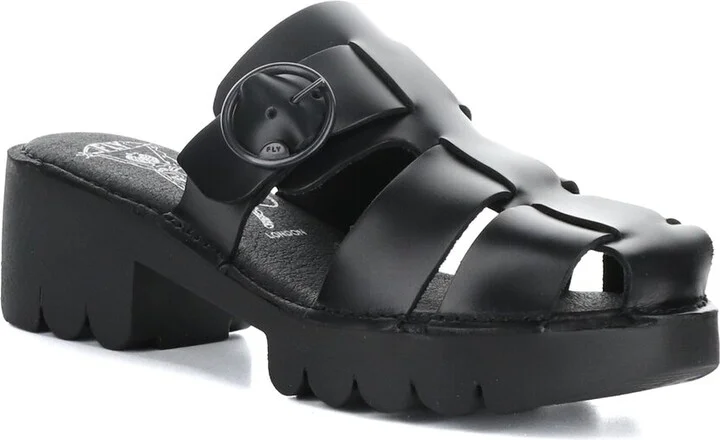 Fly London Envy Leather Sandal