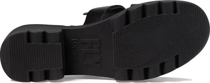 FLY LONDON ENVY521FLY Women's Shoes Black Bridle : EU 38 (US Women's 7.5-8) M, Leather - Image 3