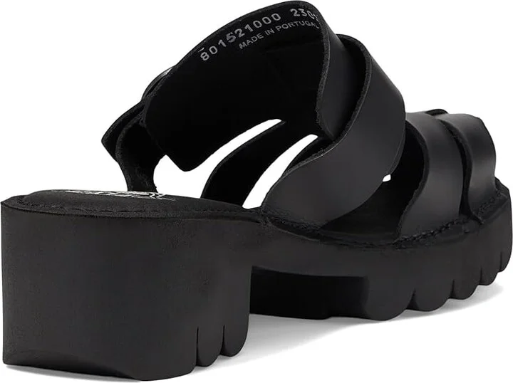 FLY LONDON ENVY521FLY Women's Shoes Black Bridle : EU 38 (US Women's 7.5-8) M, Leather - Image 4