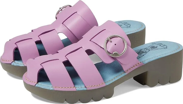 FLY LONDON ENVY521FLY Women's Shoes Pink Brooklyn : EU 37 (US Women's 6.5-7) M, Leather