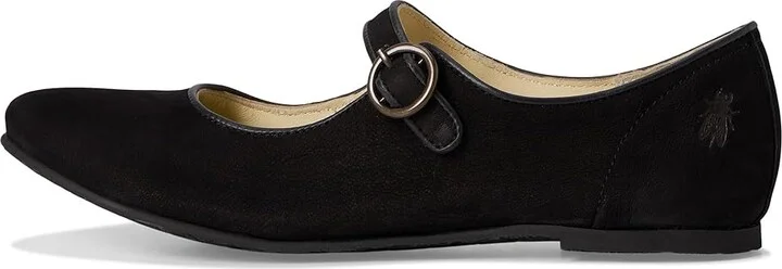 FLY LONDON GACI220FLY Women's Flat Shoes Black : EU 39 (US Women's 8-8.5) M, Leather/Rubber - Image 6