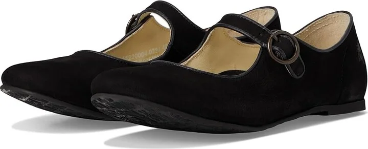 FLY LONDON GACI220FLY Women's Flat Shoes Black : EU 39 (US Women's 8-8.5) M, Leather/Rubber
