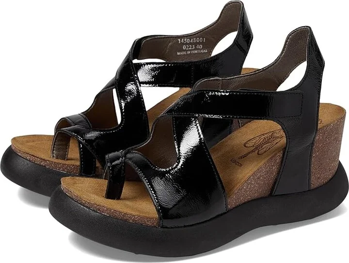 FLY LONDON GAVI048FLY Women's Shoes Black Nappalak : EU 38 (US Women's 7.5-8) M, Leather