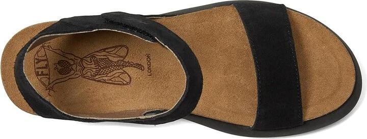 FLY LONDON GOGO967FLY Women's Shoes Black : EU 40 (US Women's 9-9.5) M, Leather - Image 2