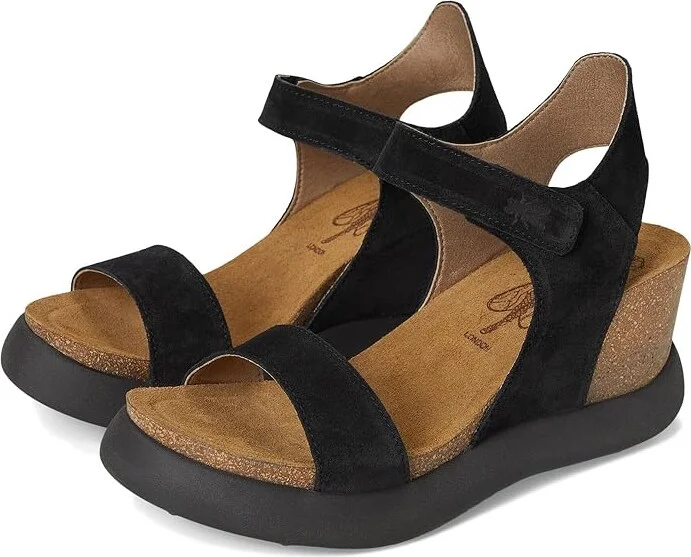 FLY LONDON GOGO967FLY Women's Shoes Black : EU 40 (US Women's 9-9.5) M, Leather