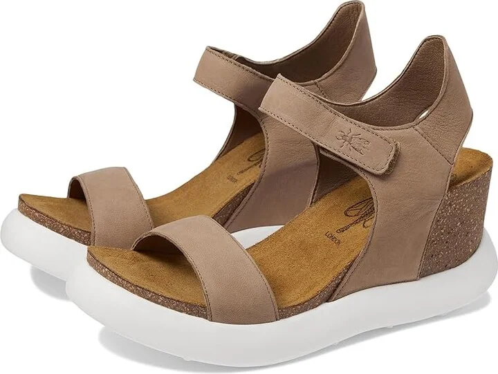 FLY LONDON GOGO967FLY Women's Shoes Taupe Cupido : EU 39 (US Women's 8-8.5) M, Leather