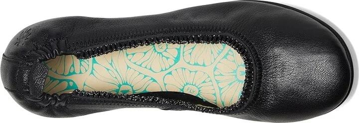 FLY LONDON GOIL222FLY Women's Flat Shoes Black : EU 37 (US Women's 6.5-7) M, Leather/Rubber/Textile - Image 2