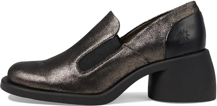FLY LONDON HUCH004FLY Women's Shoes Graphite/Black Cool/Naomi : EU 39 (US Women's 8-8.5) M - Image 5