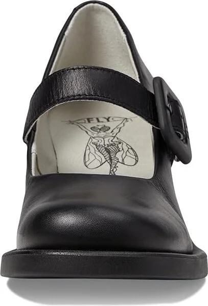 FLY LONDON HUVI044FLY Women's Shoes Black Gotborg : EU 38 (US Women's 7.5-8) M, Leather - Image 2