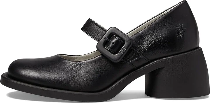FLY LONDON HUVI044FLY Women's Shoes Black Gotborg : EU 38 (US Women's 7.5-8) M, Leather - Image 5
