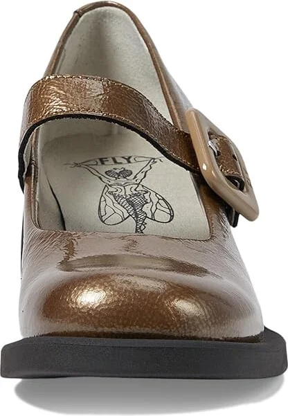 FLY LONDON HUVI044FLY Women's Shoes Taupe : EU 39 (US Women's 8-8.5) M, Leather - Image 2
