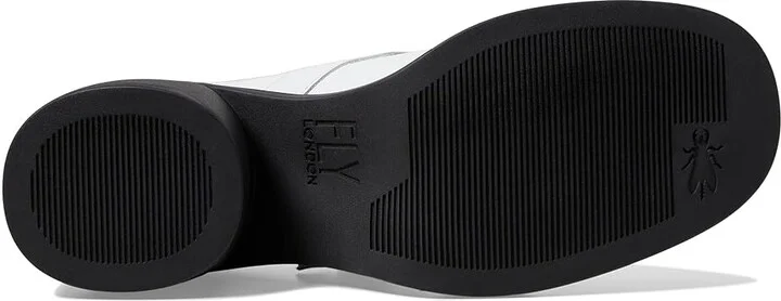 FLY LONDON HUVI044FLY Women's Shoes White Gotborg : EU 38 (US Women's 7.5-8) M, Leather - Image 3