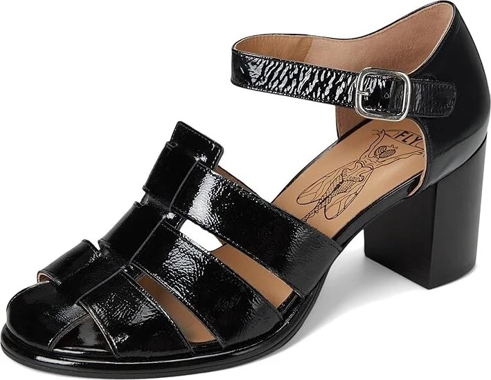 FLY LONDON MARG261FLY Women's Flat Shoes Black : EU 41 (US Women's 10-10.5) M, Leather/Rubber - Image 5