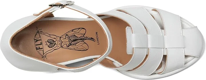 FLY LONDON MARG261FLY Women's Flat Shoes Black : EU 41 (US Women's 10-10.5) M, Leather/Rubber - Image 8