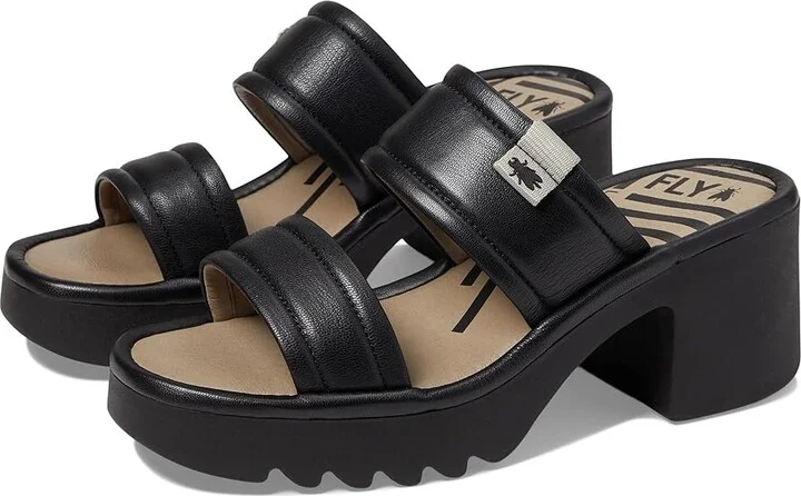 FLY LONDON MAVA432FLY Women's Shoes Black Ceralin : EU 39 (US Women's 8-8.5) M, Leather