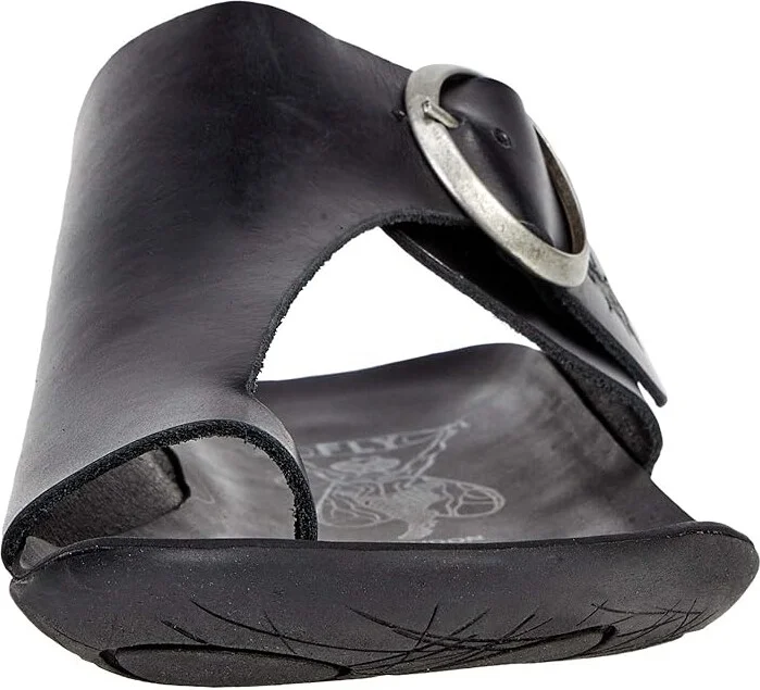 FLY LONDON Mica Women's Shoes Black : EU 38 (US Women's 7.5-8) M, Leather - Image 5