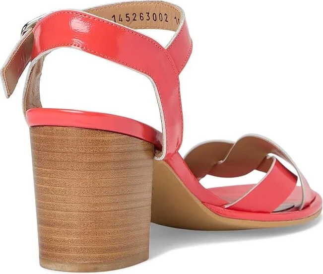 FLY LONDON MoJI263FLY Women's Sandals Scarlet : EU 39 (US Women's 8-8.5) M, Leather/Rubber - Image 4