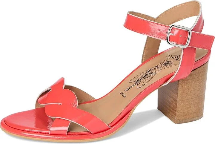 FLY LONDON MoJI263FLY Women's Sandals Scarlet : EU 39 (US Women's 8-8.5) M, Leather/Rubber - Image 5