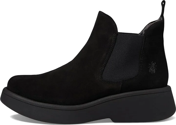 FLY LONDON MULK159FLY Women's Boots Black : EU 39 (US Women's 8-8.5) M, Suede - Image 5