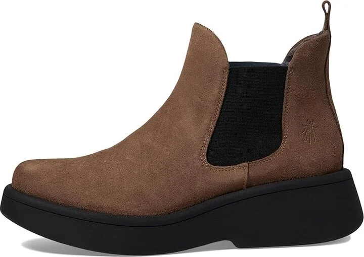 FLY LONDON MULK159FLY Women's Boots Taupe : EU 39 (US Women's 8-8.5) M, Suede - Image 5