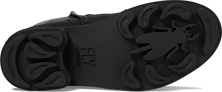 FLY LONDON NAFE142FLY Women's Boots Black : EU 37 (US Women's 6.5-7) M, Leather/Suede - Image 3