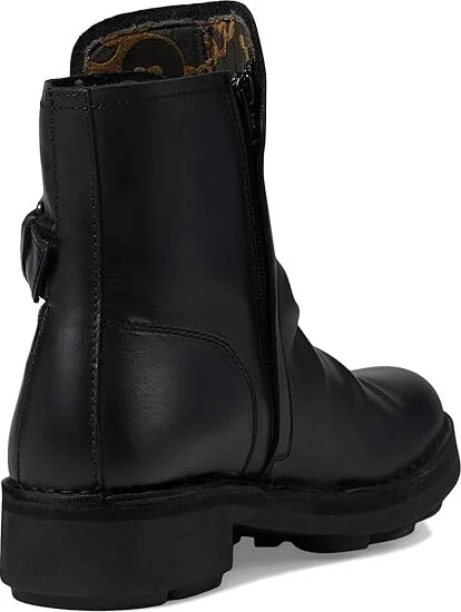 FLY LONDON NAFE142FLY Women's Boots Black : EU 37 (US Women's 6.5-7) M, Leather/Suede - Image 4