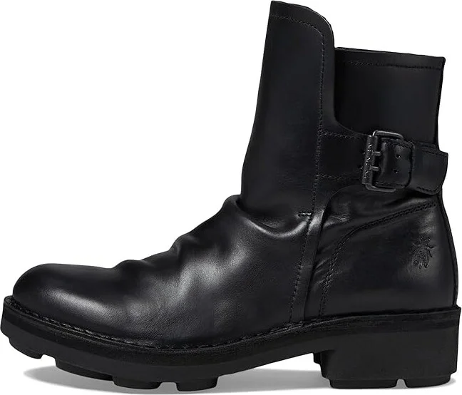 FLY LONDON NAFE142FLY Women's Boots Black : EU 37 (US Women's 6.5-7) M, Leather/Suede - Image 5