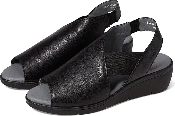 FLY LONDON NILY940FLY Women's Shoes Black Mousse : EU 40 (US Women's 9-9.5) M, Leather