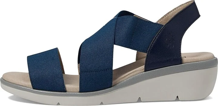 FLY LONDON NOLI056FLY Women's Shoes Ocean Mousse/Grograin : EU 36 (US Women's 5.5-6) M, Leather - Image 5
