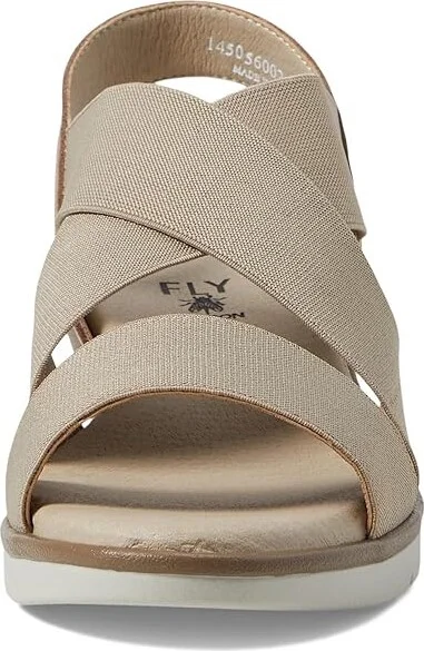 FLY LONDON NOLI056FLY Women's Shoes Taupe Cupido/Grograin : EU 41 (US Women's 10-10.5) M, Leather - Image 2