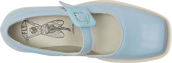 FLY LONDON RADY210FLY Women's Flat Shoes Sky Blue : EU 39 (US Women's 8-8.5) M, Leather - Image 2