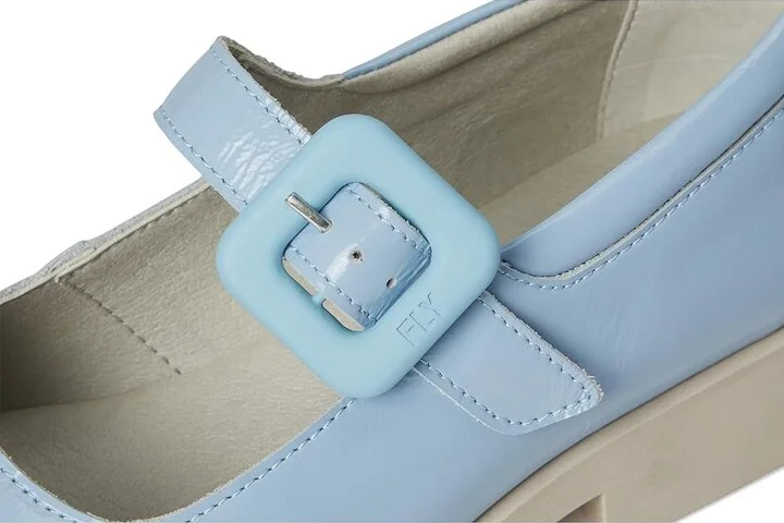 FLY LONDON RADY210FLY Women's Flat Shoes Sky Blue : EU 39 (US Women's 8-8.5) M, Leather - Image 7