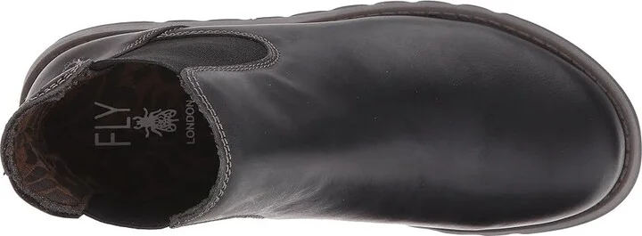 FLY LONDON SALV Women's Shoes Black Rug : EU 36 (US Women's 5.5-6) M, Leather - Image 3