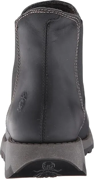 FLY LONDON SALV Women's Shoes Black Rug : EU 36 (US Women's 5.5-6) M, Leather - Image 5