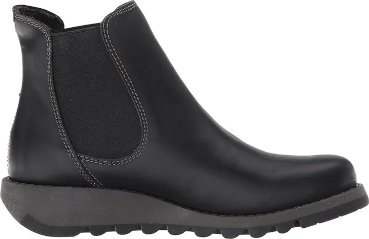 FLY LONDON SALV Women's Shoes Black Rug : EU 36 (US Women's 5.5-6) M, Leather - Image 8
