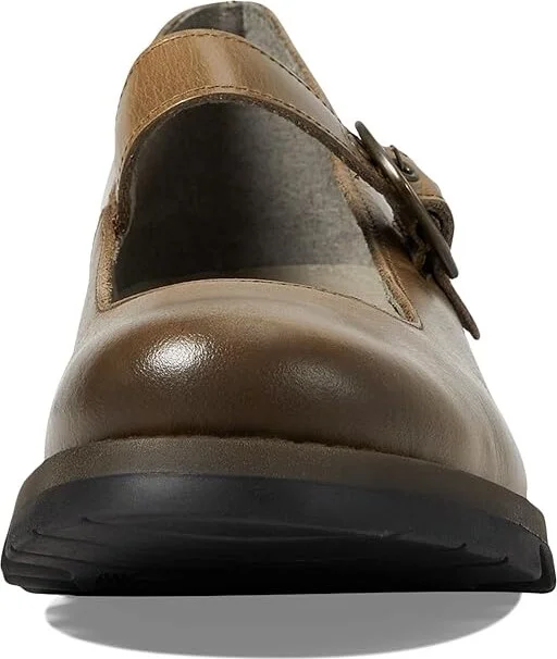 FLY LONDON SAMP132FLY High Heels Taupe : EU 41 (US Women's 10-10.5) M, Leather - Image 2
