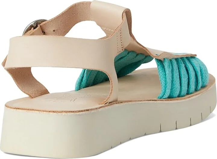 FLY LONDON SARF251FLY Women's Sandals Natural : EU 40 (US Women's 9-9.5) M, Leather - Image 4