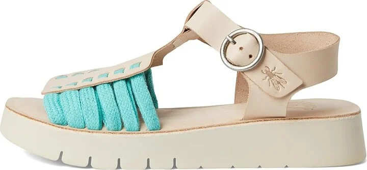 FLY LONDON SARF251FLY Women's Sandals Natural : EU 40 (US Women's 9-9.5) M, Leather - Image 6